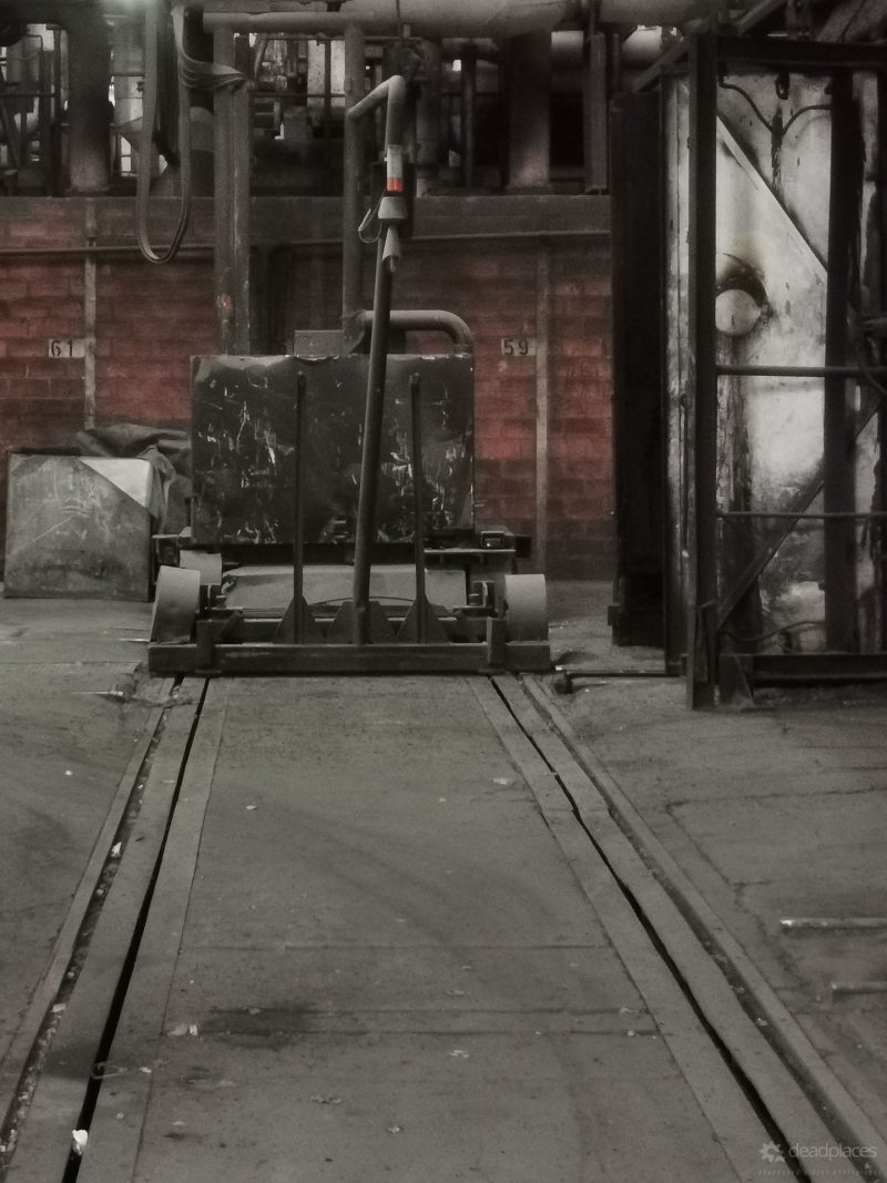 Fahrweg Schiebebuehne Pressen Hangseite